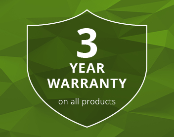 3 Year Warranty